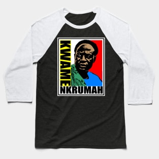 Kwame Nkrumah Baseball T-Shirt